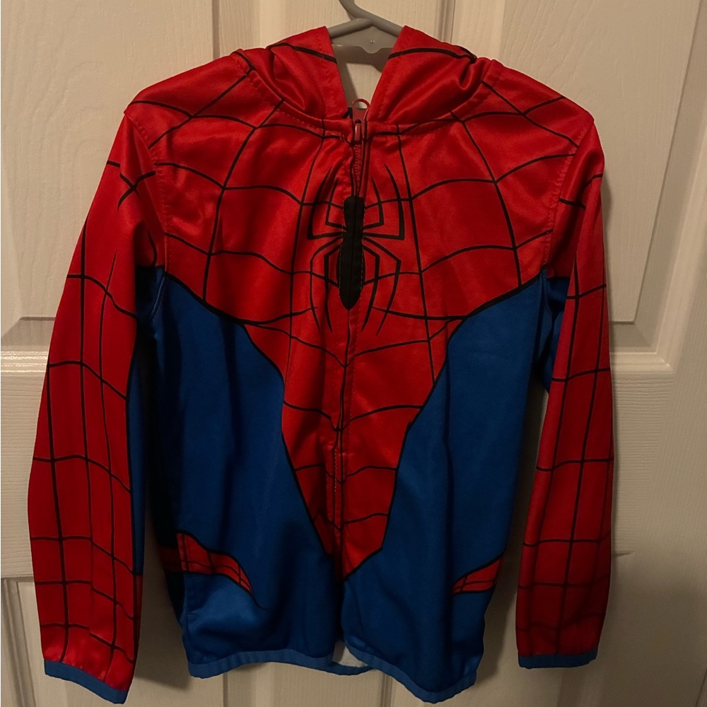 Kids Spider man hoodie - Red and Blue